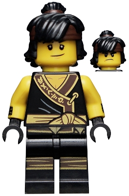 Cole with Hair in Bun (LEGO Ninjago Movie)