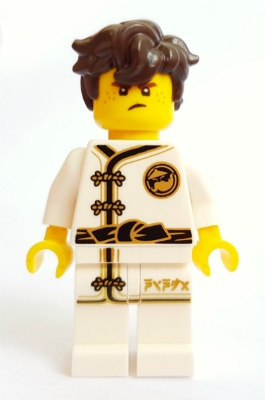 Jay in White Training Gi