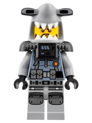 Hammer Head with Black Beard