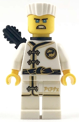 Zane in White Training Gi