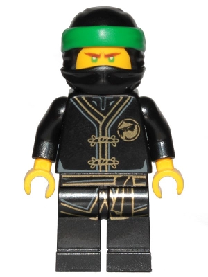 Lloyd in Black Training Gi, with Head Wrap