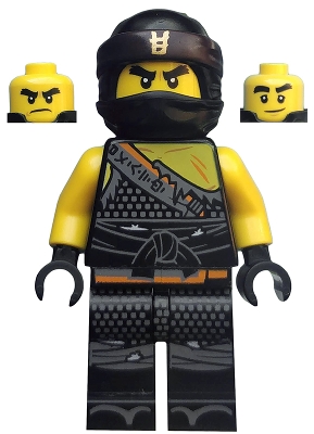 Source: BrickLink Cole - Hunted, Gold Asian Symbol on Bandana