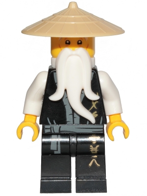 Source: BrickLink Wu Sensei - Legacy, Black Robe