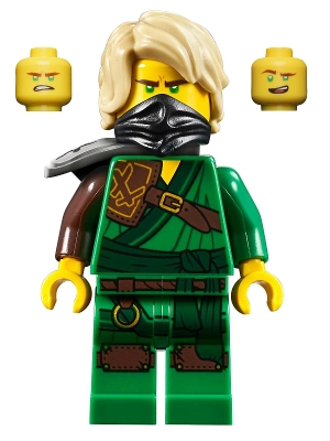 Lloyd with Hair (Secrets of the Forbidden Spinjitzu)