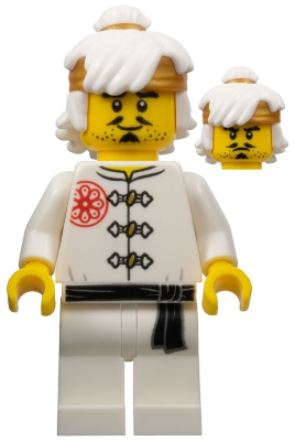 Teen Wu in White Training Gi