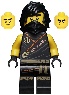 Source: BrickLink Cole - Legacy, Rebooted, Ninjago Logogram 'MASTER' on Torso