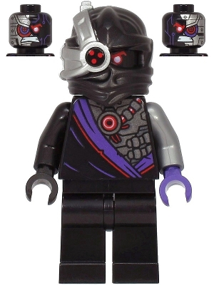 Source: BrickLink Nindroid Warrior, Dual Sided Head - Legacy