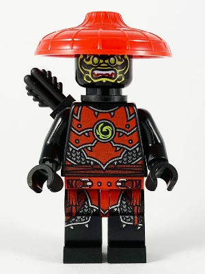Source: BrickLink Stone Army Scout, Yellow Face, Black Quiver