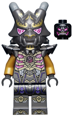 Source: BrickLink Crystal King / Overlord - 2 Arms, Shoulder Armor