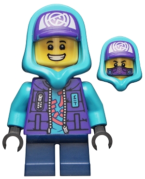 Lil' Nelson, Medium Azure Hood