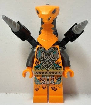 Source: BrickLink Cobra Mechanic - Breastplate Torso, Neck Bracket with Drills