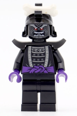 Source: BrickLink Lord Garmadon - Legacy, Black Helmet, Plain Legs