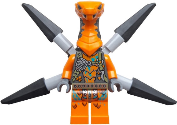 Source: BrickLink Viper Flyer - Light Bluish Gray Bar Holders