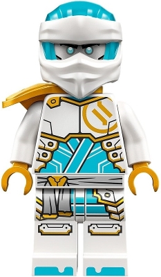 Source: BrickLink Zane - Dragons Rising, Tunic with Large Armor Plates, Head Wrap, Shoulder Pad
