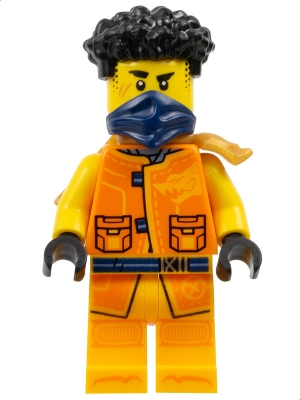 Source: BrickLink Arin - Tang Jacket, Dark Blue Bandana, Scabbard