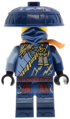 Source: BrickLink Rogue (Jay) - Dark Blue Hat, Shoulder Armor