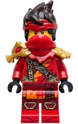 Source: BrickLink Kai - Dragons Rising, Tunic with Strap and Charm, Dragon Shoulder Armor
