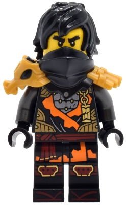 Source: BrickLink Cole - Dragons Rising, Tunic with Strap and Charm, Dragon Shoulder Armor