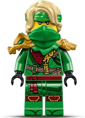 Source: BrickLink Lloyd - Dragons Rising, Tunic with Strap and Charm, Dragon Shoulder Armor