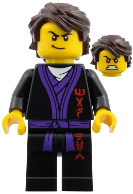 Source: BrickLink Young Garmadon - Black Master Tunic