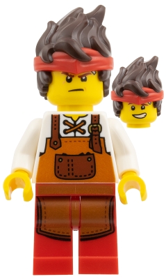 Source: BrickLink Kai - Blacksmith, Dark Orange Apron