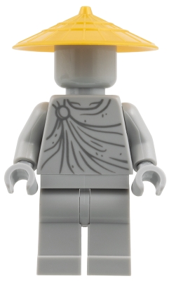Source: BrickLink Statue - Pearl Gold Conical Hat