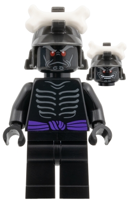 Source: BrickLink Lord Garmadon - Legacy, Pearl Dark Gray Helmet
