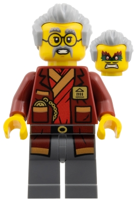 Source: BrickLink Dr. Sanders Saunders (Krux Disguise)