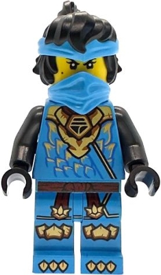 Source: BrickLink Nya - Dragons Rising, Tunic with Dragon Head, Hair
