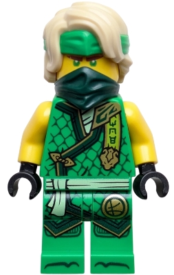 Source: BrickLink Lloyd - Dragons Rising, Tournament Armor, Dark Green Bandana