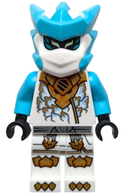 Source: BrickLink Zane - Dragons Rising, Tunic with Dragon Head, Helmet