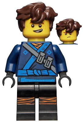 Jay - The LEGO Ninjago Movie, Hair