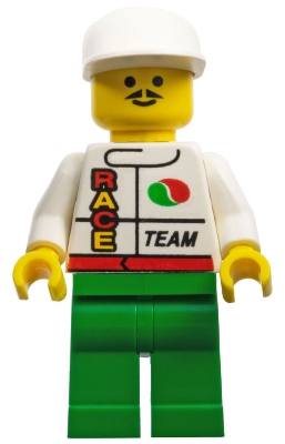 Octan - Race Team, Green Legs, White Cap