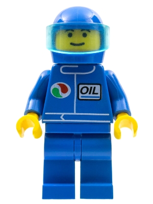 Octan - Blue Oil , Blue Legs, Blue Helmet, Trans-Light Blue Visor