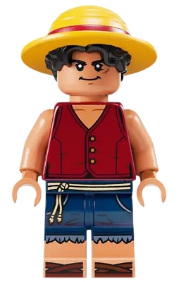 Monkey D. Luffy, Hat, Closed Mouth