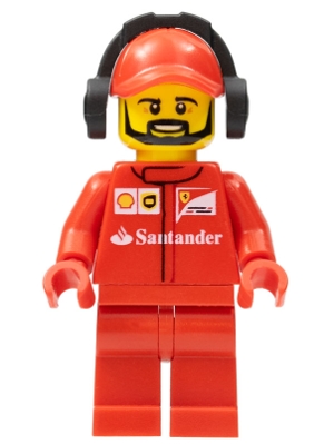 Ferrari Pit Crew Member 4 -  Beard