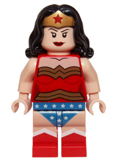 Wonder Woman - Blocked Open Stud Head