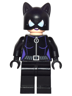 Catwoman with Purple Lips