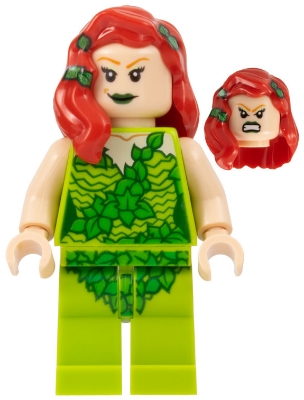 Poison Ivy with Hair Over Shoulder