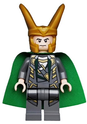 Loki, Dark Bluish Gray Outfit