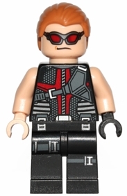 Hawkeye with Red Glasses
