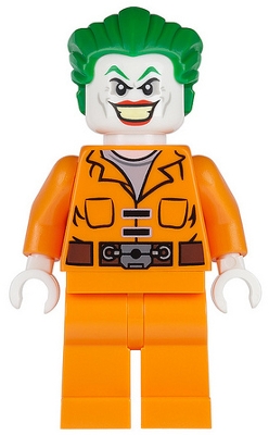 The Joker in Prison Clothes with Belt