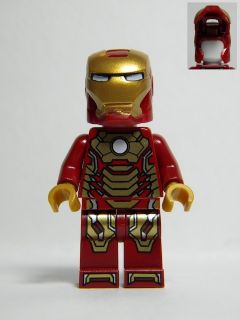 Iron Man Mark 42 Armor, Plain White Head