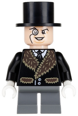 The Penguin with Printed Fur Collar
