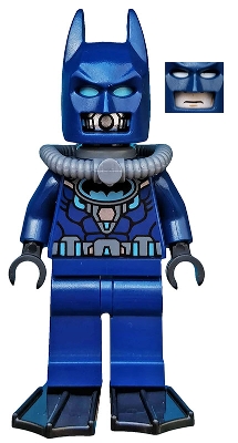 Batman, Dark Blue Suit, Dark Blue Cowl, Diving Suit with Airtank