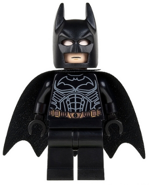 Batman, Black Suit, Black Cape and Cowl, Copper Utility Belt (56630 Cape)(Dark Knight Trilogy)