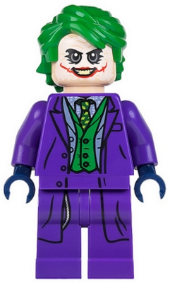 The Joker with Green Vest and White Face Make-up (Dark Knight Trilogy)