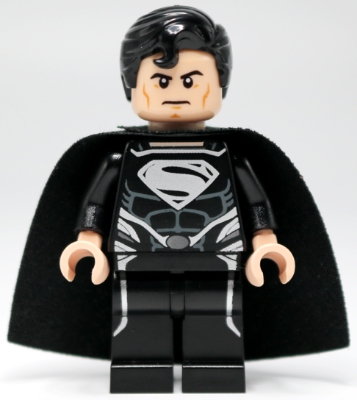 Superman in Black Outfit