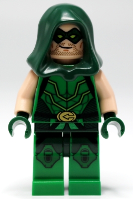 Green Arrow with Dark Green Hood