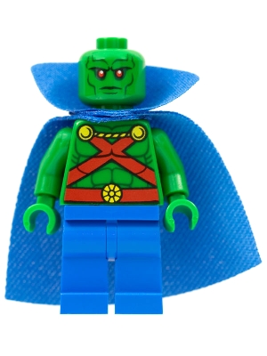 Martian Manhunter (J'onn J'onzz) with Blue Cape and Collar